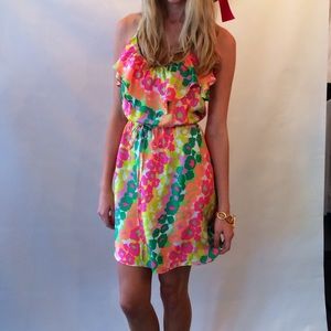 Britt Ryan Silk Floral Print Dress